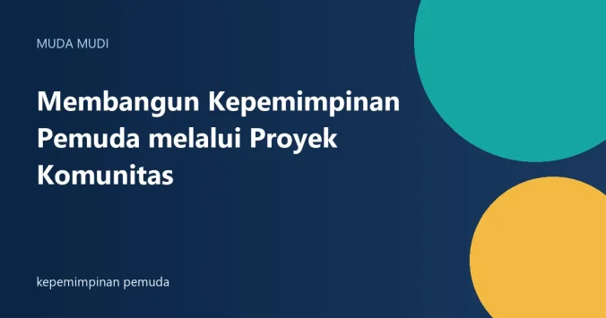 kepemimpinan pemuda